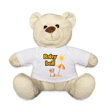 BABY BELL, MÂLE MODE FÊTES DE JEUNE FILLE EN MARCHE ! VACANCES DE L’ALCOOL - Nounours - blanc - Devant