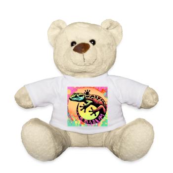 Gecko - Nounours - blanc - Devant