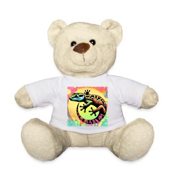 Gecko - Nounours - blanc - Devant