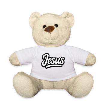 Jesus  - Teddy - Weiß - Vorne