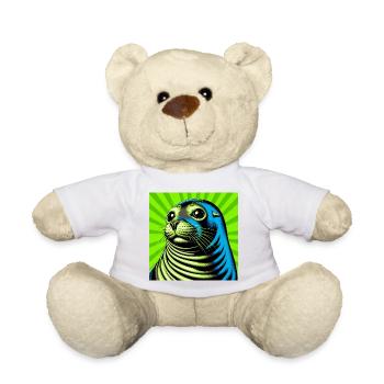 seal - Teddy Bear - white - Front