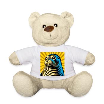 seal - Teddy Bear - white - Front