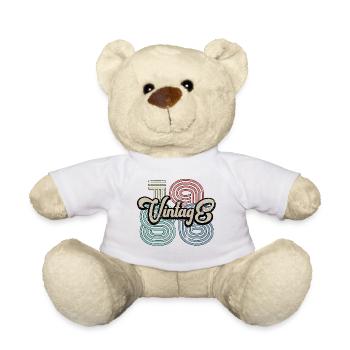 Millésime 1986 - Nounours - blanc - Devant