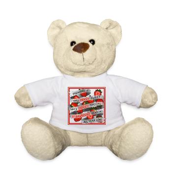 Das ganze Jahr long_in Frame von Erdbeere geträumt - Teddy - Weiß - Vorne