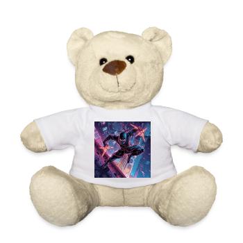 Neon Ninja in Urban Jump - Teddy Bear - white - Front