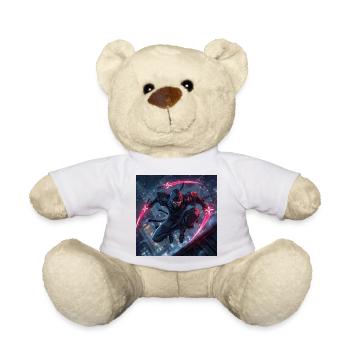 Städtischer Ninja mit Neon-Klingen - Teddy - Weiß - Vorne