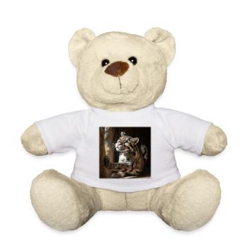 Nebelparder im Sonnenlicht Elegante Wildkatzen - Teddy - Weiß - Vorne