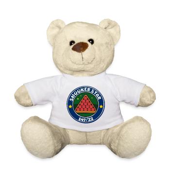 Snooker Star Triangle 147/22 - Teddy Bear - white - Front