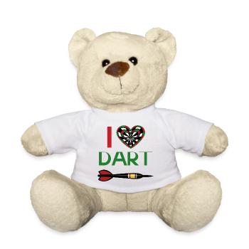 J’adore Dard Heart - Nounours - blanc - Devant