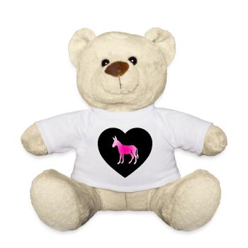 Esel - Teddy - Weiß - Vorne