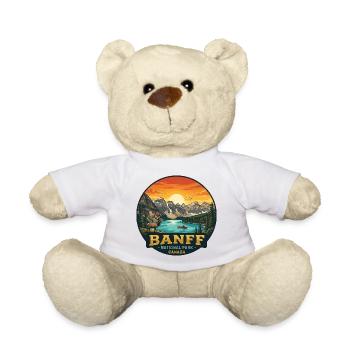Banff Nationalpark Kanada Lake Louise Camping  - Teddy - Weiß - Vorne