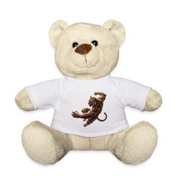 Tigre Bondissant - Nounours - blanc - Devant