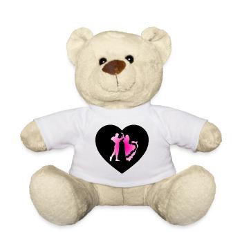 Dance - Teddy Bear - white - Front