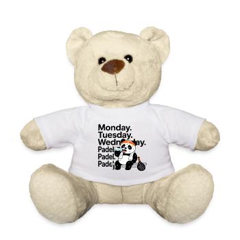 Monday Tuesday Wednesday Padel - Teddy - Weiß - Vorne