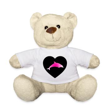 Delfin - Teddy - Weiß - Vorne