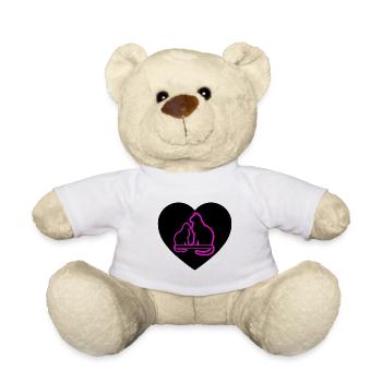 félin - Nounours - blanc - Devant
