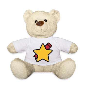 Star Pen School Teacher - Teddy Bear - white - Front