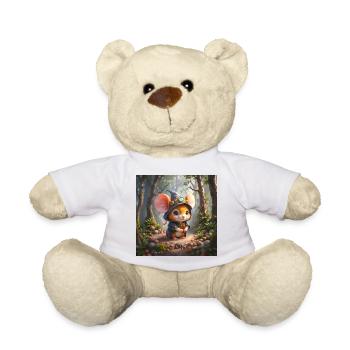 Shining Forest Mage Mouse - Teddy Bear - white - Front