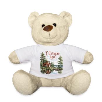 De Retour au Chalet Nostalgie Suédoise - Nounours - blanc - Devant