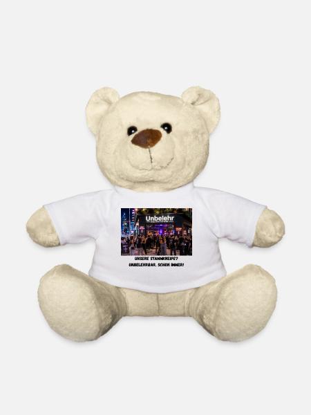 Unbelehr-Bar - Teddy - Weiß