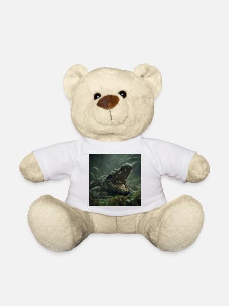 KRASS! Das wilde Krokodil - Teddy - Weiß