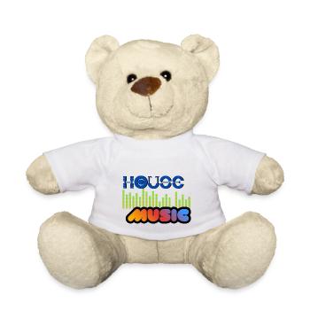 House-Musik - Teddy - Weiß - Vorne