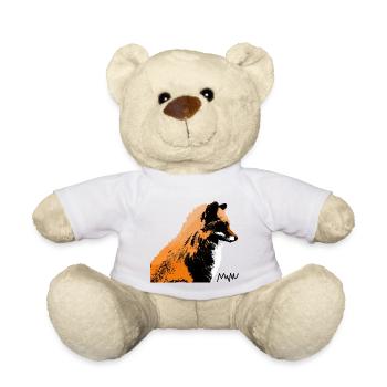 Fuchs - Teddy - Weiß - Vorne
