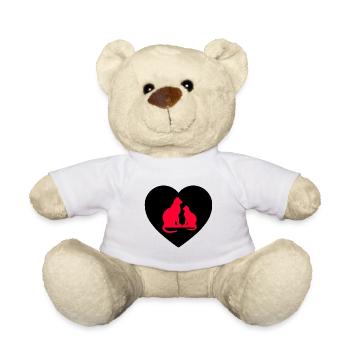 félin - Nounours - blanc - Devant