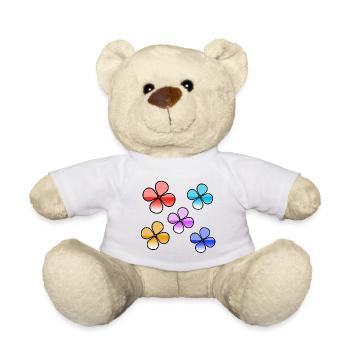 Fleur - Nounours - blanc - Devant