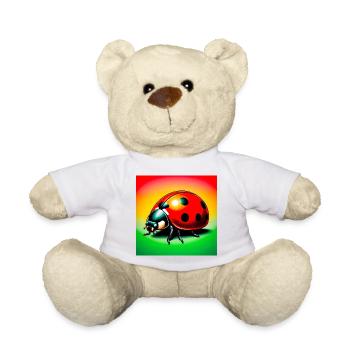Marienkäfer - Teddy - Weiß - Vorne