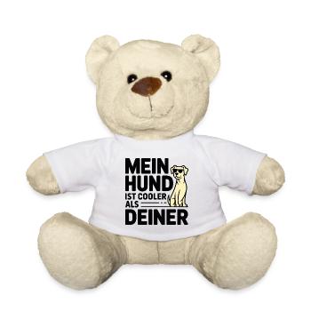 Mein Hund ist cooler als deiner - Teddy - Weiß - Vorne