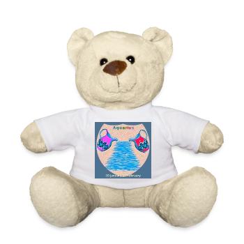 Verseau - Nounours - blanc - Devant