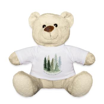L’odeur de la forêt après la pluie - Nounours - blanc - Devant