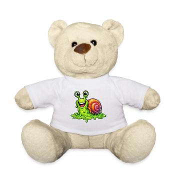 Tu me rends de la slime - Nounours - blanc - Devant
