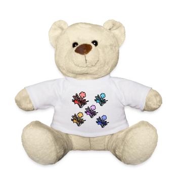 Fleur - Nounours - blanc - Devant