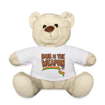 Dub Reggae Weapon - Nounours - blanc - Devant