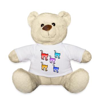 félin - Nounours - blanc - Devant