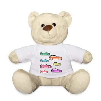 automobiles - Teddy Bear - white - Front