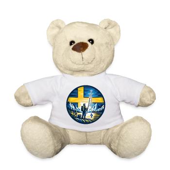 Pêcheurs de Suède - Nounours - blanc - Devant