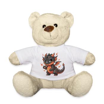 Héroïne câlin du Dragon de Lave - Nounours - blanc - Devant
