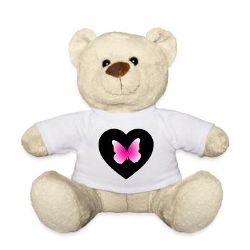 Schmetterling - Teddy - Weiß - Vorne