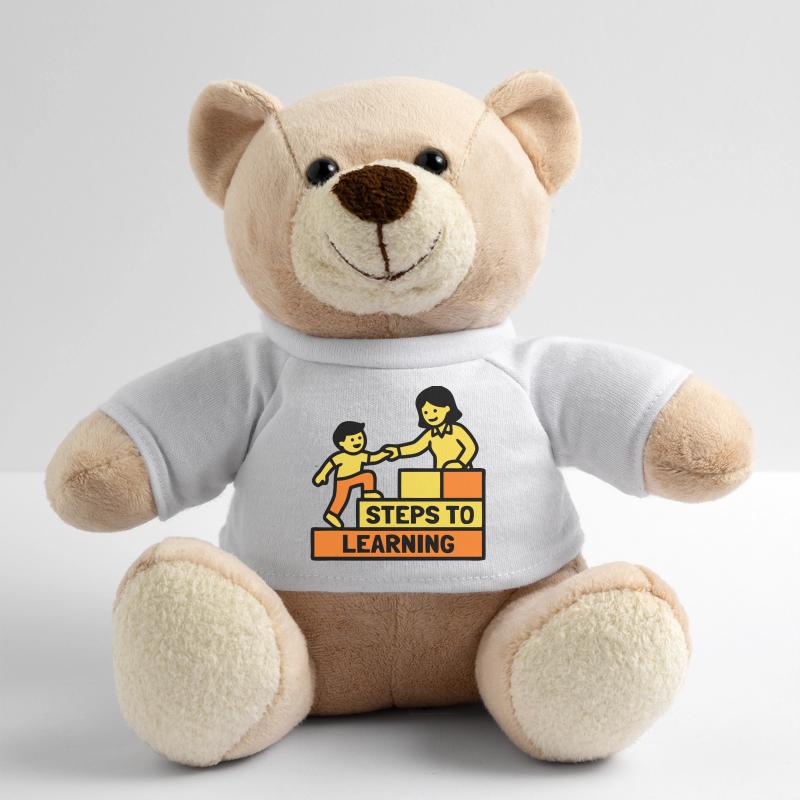 Steps to Learning School Logo Teddy Bear