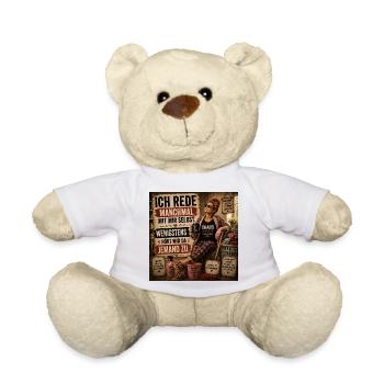 Chaosmanagerin im Dauereinsatz - Teddy - Weiß - Vorne