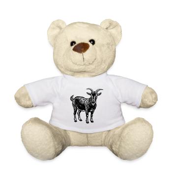 Ziege - Teddy - Weiß - Vorne
