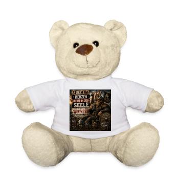 Sturm im Herzen Wikinger Für Immer - Teddy - Weiß - Vorne