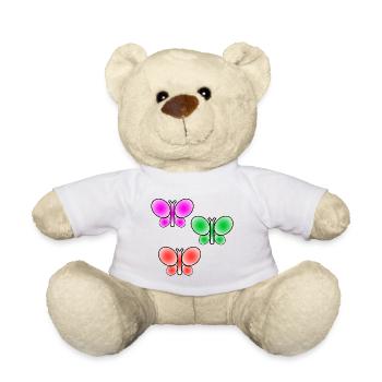 Schmetterlinge - Teddy - Weiß - Vorne