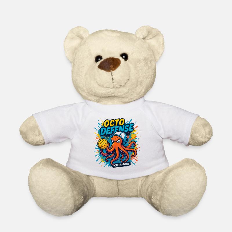 OctoDefense Water-Polo - Nounours - blanc