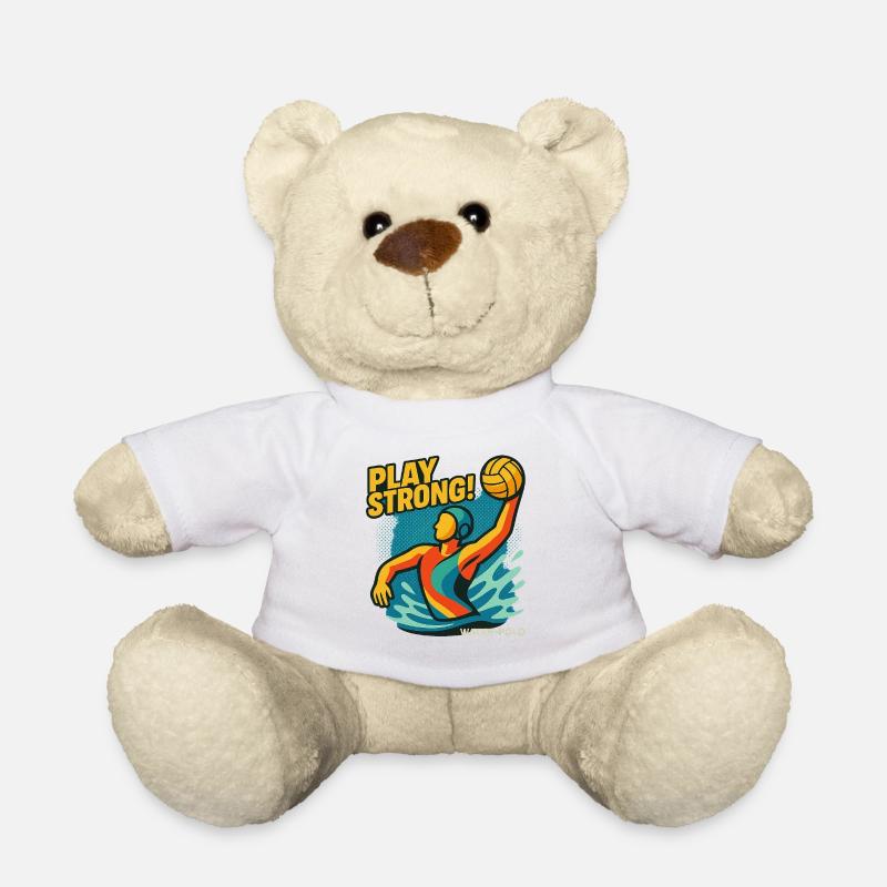 Power Water Polo - Teddy Bear - white