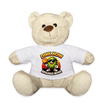 Dink maintenant ne s’excuse jamais. - Nounours - blanc - Devant