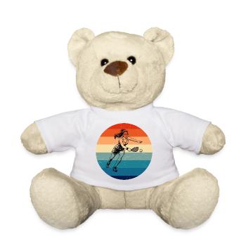 Pickleball Game Design for Pickleball Coach Fans - Teddy Bear - white - Front